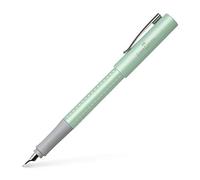 Faber-Castell 140987 Grip Pearl Edition Stylo plume Plume F Menthe