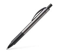 Faber-Castell 143481 - Stylo à bille Basic M, dans boîte pliante, anthracite, 1 pièce