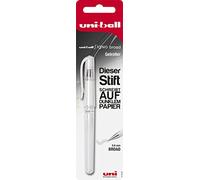 Faber-Castell Stylo roller Signo Uni-Ball UM-153 Pointe 0,6 mm Blanc