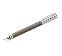Faber-Castell 147050 Ambition Opart Moyen Stylo À Plume - Noir Sable