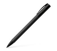 Faber-Castell 147155 - Stylo à bille twist Ambition All Black, épaisseur de mine B, noir