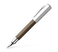 Faber-Castell 147583 Stylo Ondoro Fumé Ressort B Brun Large