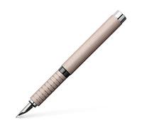 Faber-Castell 148423 - Stylo plume Essentio, plume B, aluminium rose