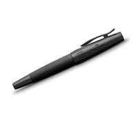 Faber-Castell 148621 E-Motion Stylo-Plume Pure Black F, Noir