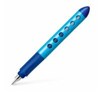Faber-Castell 149803 Stylo-plume éducatif gaucher blister, (Bleu ou rose)