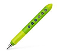 FABER-CASTELL 149817 - Stylo plume scolaire Scribolino, pour gauchers, vert clair, 1 pièce