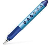 FABER-CASTELL 149847 - Stylo à plume Scribolino, pour droitiers, plume A, bleu, 1 pièce