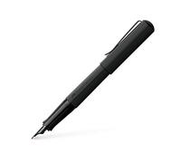 Faber-Castell 150572 Hexo Stylo plume Largeur de plume EF Noir mat 1 pièce