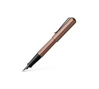 Faber-Castell 150580 - Stylo plume Hexo, largeur de plume M, bronze, 1 stylo plume