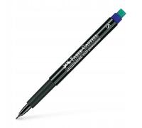Faber-Castell 152351 - Marqueur Multimark S, permanent, bleu