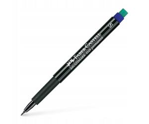Faber-Castell 152351 - Marqueur Multimark S, permanent, bleu