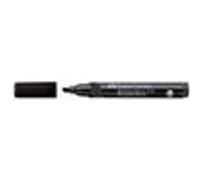 Faber-Castell 153199 marqueur indélébile Pointe biseautée Noir noir G