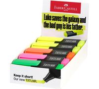 FABER-CASTELL 154210 FABER-CASTELL TXTLNR Mini SF mixte Textmarker farbsortiert, 10 St.