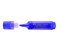 Faber-Castell Surligneur Textliner 1546 rechargeable, pointe feutre biseautée, violet