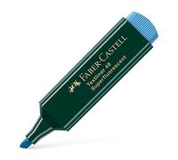 Faber-Castell 154851 - Surligneur Textliner 48, rechargeable, bleu, 1 pièce