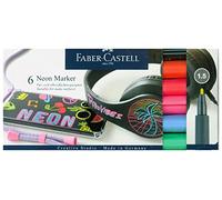 Faber Castell marqueurs aquarelle 15 cm 1,5 mm néon 6 pièces