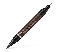 Faber-Castell 162175 - Pitt Artist Pen Dual Marker Encre de Chine - Sépia Noire (175)