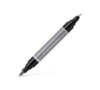 Faber-Castell 162232 - Pitt Artist Pen Dual Marker - Encre de Chine - Couleur 232 - Gris froid III