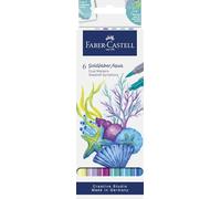 FABER-CASTELL - Marqueurs Goldfaber Aqua Dual Seashell Symphony, 6er
