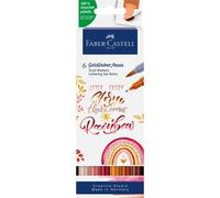 Faber-Castell 164518 Marqueur ? Peinture Multicolore 6 Pi?Ce(S)