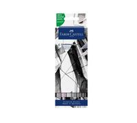 Faber-Castell 164522 FABER-CASTELL Marqueur aquarelle GOLDFABER, étui de 6 pièces Nuances de gris