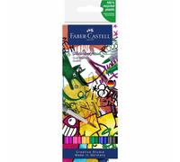 Faber-Castell 164525 FABER-CASTELL Marqueur aquarelle GOLDFABER, étui de 6 pièces Graffiti