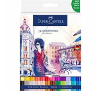 Faber-Castell 164624 FABER-CASTELL Marqueur aquarelle GOLDFABER, étui de 24 pièces