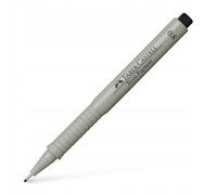 Faber-Castell 166899 - Stylo à encre Ecco Pigment 0,8 mm, noir
