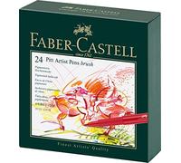 Faber-Castell 167147 Feutre PITT artist pen studio box de 24, Sable, 24er Atelierbox