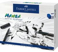 Faber-Castell 167152 FABER-CASTELL Crayon à encre de Chine PITT artist pen Manga Starter Set