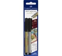 Faber Castell 167396 Feutre Pen Set Pitt Artist A250 Ou A251 Argent