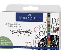 Faber-Castell 167508 FABER-CASTELL Tuschestift Pitt Artist Pen C 8x
