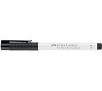 Faber-Castell 167893 - Boîte de 5 feutres Pitt Artist Pen blancs - Trait 1,5