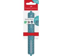 FABER-CASTELL 172016 FABER-CASTELL Lineal Sparkle océan 15,0 cm, océan