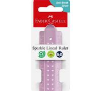 FABER-CASTELL 172030 Règle Sparkle - 30 cm, assortie