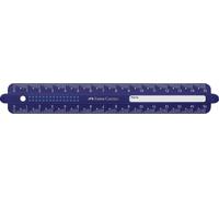 FABER-CASTELL 172115 Règle Dots - 15 cm, assortie