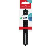 FABER-CASTELL 172116 FABER-CASTELL Règle Dots 15,0 cm, noir
