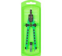 Faber-Castell 174335 - Compas, Factory Fluo vert