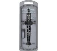 FABER-CASTELL 174488 - Compas à réglage rapide TWISTER, disponible en 3 motifs différents, pas de choix possible, 1 pièce