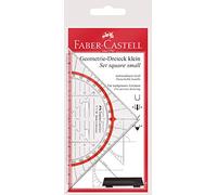 Faber-Castell 177199 Équerre géométrique avec poignée, 14 cm