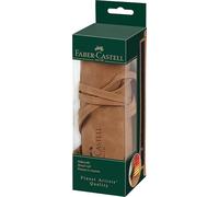 FABER-CASTELL 180010 - Trousse à crayons Art & Graphic vide, étui en similicuir pour crayons