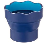 Faber-Castell 181510 - Gobelet à eau CLIC & GO, pliable, bleu, 1 pièce