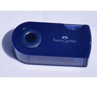 Faber-Castell 182701 Taille Crayon Double avec Etui de Protection Couleurs Assorties