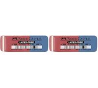 Faber-Castell 187040 Gomme caoutchouc (Lot de 2)