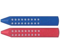 Faber-Castell 187101 gomme Bleu, Gris, Rouge 10 pièce(s)
