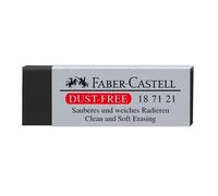 Faber-Castell 187121 Gomme À Effacer Plastique Noir