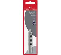 Faber-Castell 187196 - Grip 2001 gomme triangulaire, gris, 1 pièce