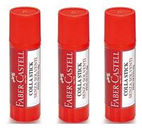 Faber-Castell 18748699003 3 Bâton de colle, 10 g