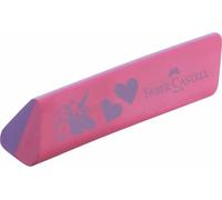 Faber-Castell 188751 FABER-CASTELL Gomme en plastique "Licorne", rose/violet