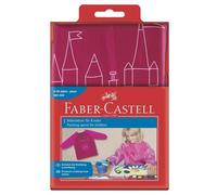 Faber-Castell 201204 Combinaison De Peintre Taille Unique Rose Polyester Rose